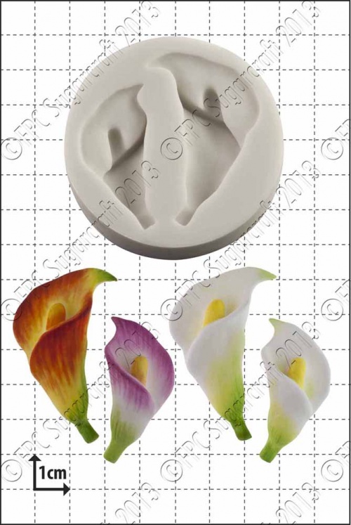 'Calla lilies' Silicone Mould